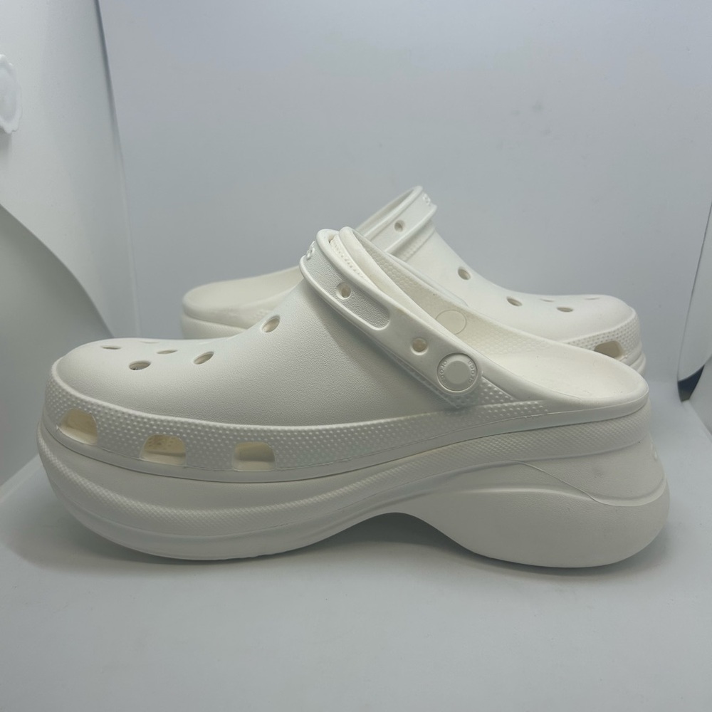 White Platform Crocs - Picture 6 of 7